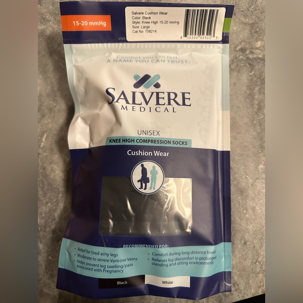 Salvere Medical Knee High Compression Socks